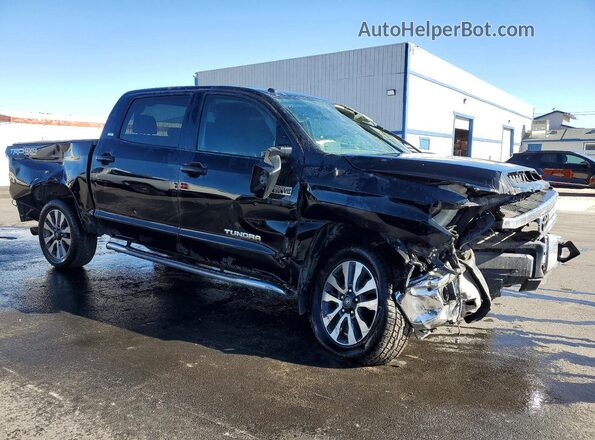 5TFDW5F12HX653722 2017 TOYOTA TUNDRA Черный Передняя правая четверть