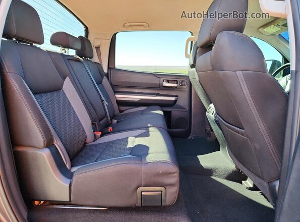 5TFDW5F18HX615427 2017 TOYOTA TUNDRA Серый Вид задних сидений