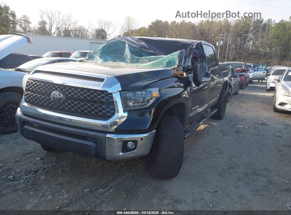 5TFDY5F14MX985679 2021 TOYOTA TUNDRA Черный Передняя левая четверть