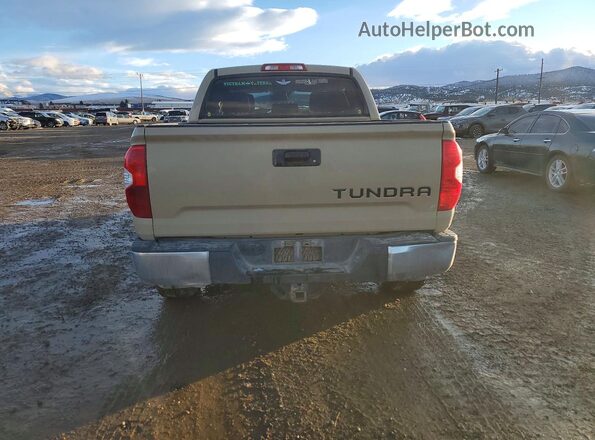 5TFDY5F17JX763570 2018 TOYOTA TUNDRA Бежевый Вид сзади