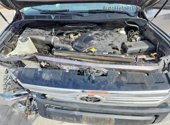 5TFEM5F19HX113147 2017 TOYOTA TUNDRA Серый Вид задней части салона