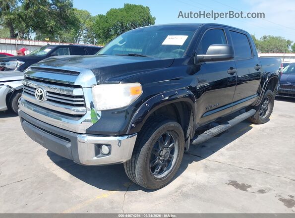 5TFEW5F14HX220116 2017 TOYOTA TUNDRA Black Передня ліва чверть