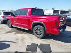 2022 Toyota Tundra Limited Красный vin: 5TFJA5AB1NX003096