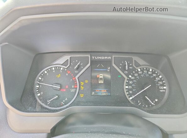 5TFJA5DA3NX030481 2022 TOYOTA LIMITED Silver Vista del cuadro de instrumentos