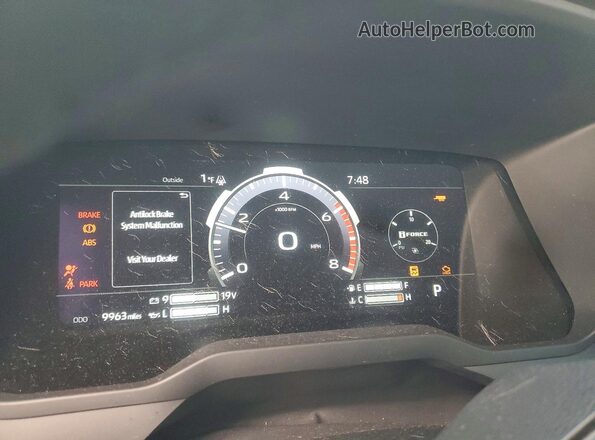5TFJA5DB3TX346212 2026 TOYOTA LIMITED Зеленый Вид щитка приборов