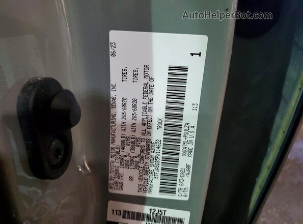 5TFJA5DB5PX114622 2023 TOYOTA LIMITED Silver Widok komory silnika