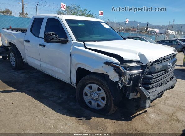 5TFKB5AA2SX048665 2025 TOYOTA TUNDRA Белый Передняя правая четверть