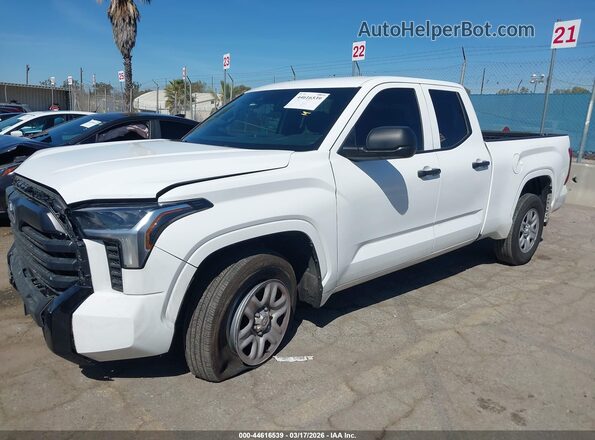 5TFKB5AA2SX048665 2025 TOYOTA TUNDRA Белый Передняя левая четверть