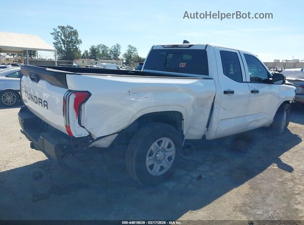 5TFKB5AA2SX048665 2025 TOYOTA TUNDRA Белый Задняя правая четверть
