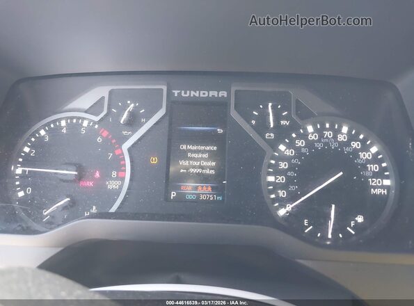 5TFKB5AA2SX048665 2025 TOYOTA TUNDRA Белый Вид задних сидений