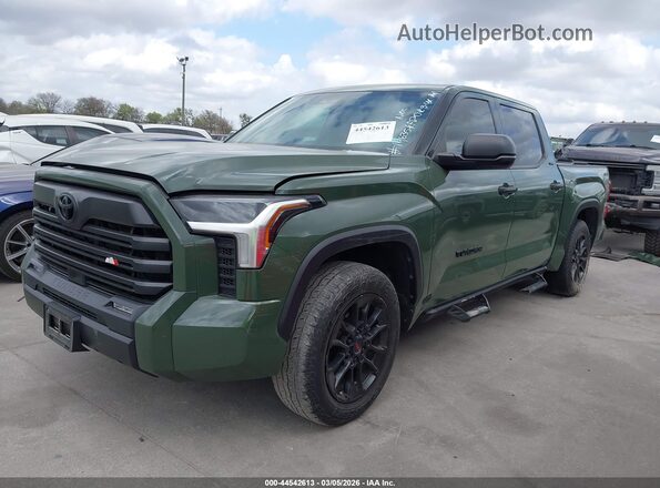 5TFLA5AB2NX009448 2022 TOYOTA TUNDRA Green Vista tres cuartos delantera izquierda