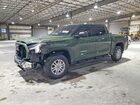 2022 Toyota Tundra Crewmax Sr Green vin: 5TFLA5DB6NX041850