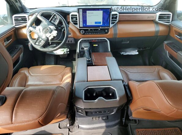 5TFMA5AB0PX02227X 2023 TOYOTA TUNDRA Gray Widok deski rozdzielczej