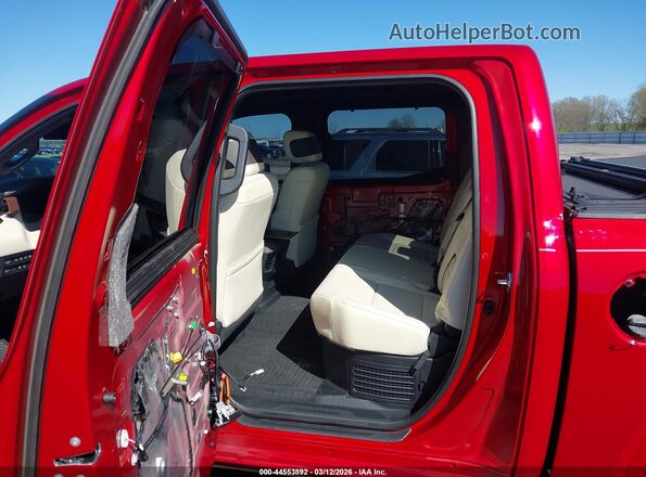 5TFMC5DB0RX042903 2024 TOYOTA TUNDRA HYBRID Red Vista de la etiqueta del VIN