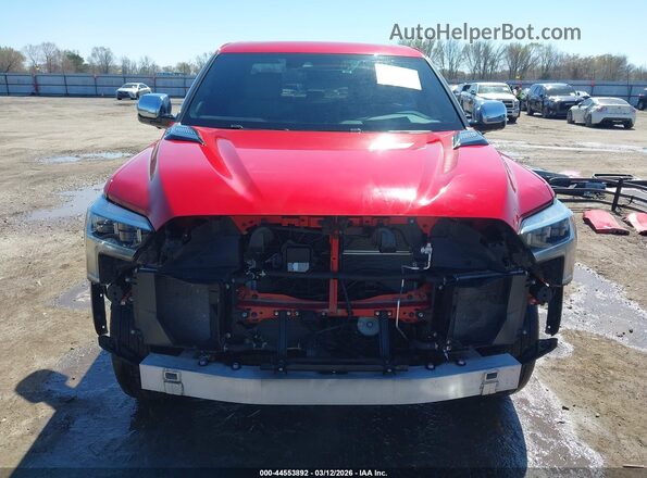 5TFMC5DB0RX042903 2024 TOYOTA TUNDRA HYBRID Red Vista interior trasera