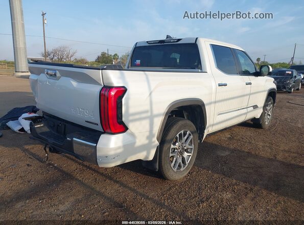 5TFMC5DB6SX111552 2025 TOYOTA TUNDRA HYBRID Белый Задняя правая четверть