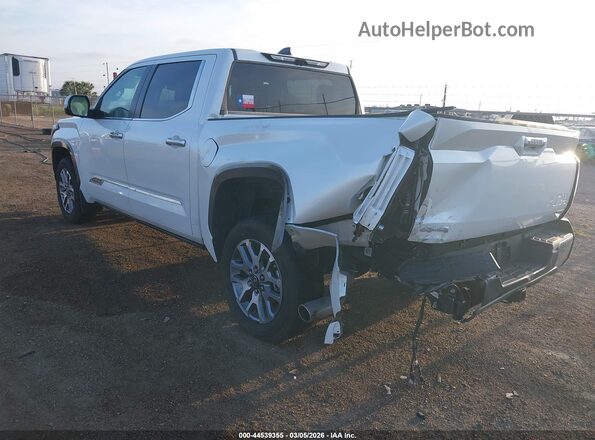 5TFMC5DB6SX111552 2025 TOYOTA TUNDRA HYBRID Белый Задняя левая четверть
