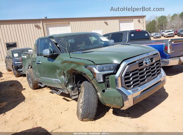 5TFMC5DBXPX027242 2023 TOYOTA TUNDRA HYBRID Зеленый Вид задней части салона