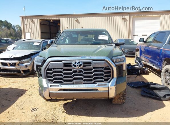 5TFMC5DBXPX027242 2023 TOYOTA TUNDRA HYBRID Зеленый Вид щитка приборов