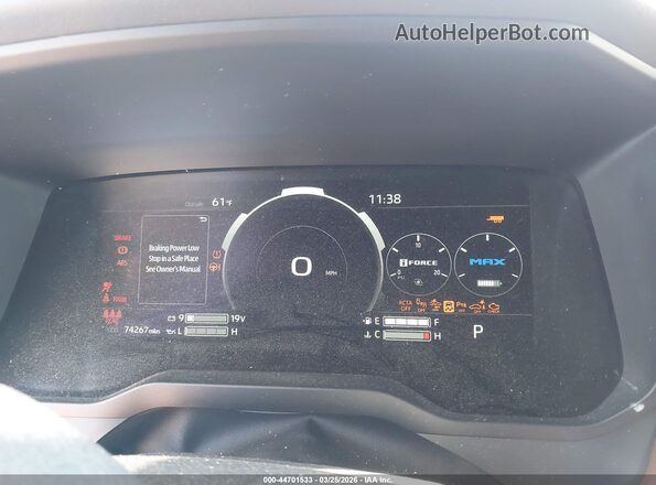 5TFMC5DBXPX027242 2023 TOYOTA TUNDRA HYBRID Зеленый Вид задних сидений