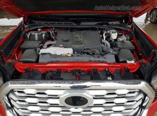 5TFNA5EC1SX046840 2025 TOYOTA TUNDRA Red Widok wnętrza z tyłu