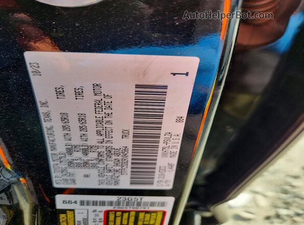 5TFPC5DB2RX045864 2024 TOYOTA TUNDRA Black Engine compartment view