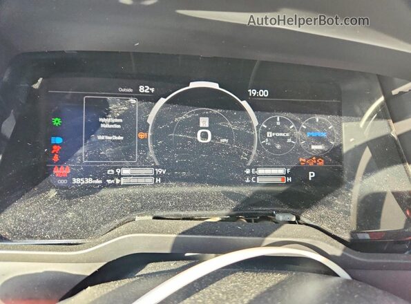 5TFPC5DB2RX045864 2024 TOYOTA TUNDRA Black Instrument cluster view