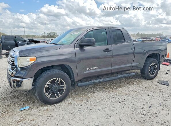 5TFRM5F10GX106717 2016 TOYOTA TUNDRA Серый Передняя левая четверть