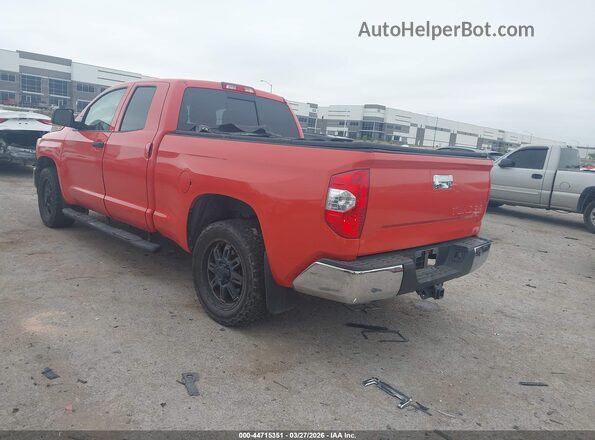 5TFRM5F16HX111888 2017 TOYOTA TUNDRA Оранжевый Задняя левая четверть