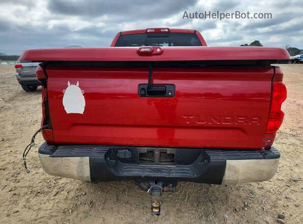 5TFRW5F1XGX199708 2016 TOYOTA TUNDRA Красный Вид сзади