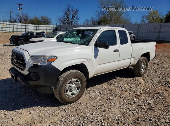 5TFRX5GN0KX136673 2019 TOYOTA TACOMA Белый Передняя левая четверть