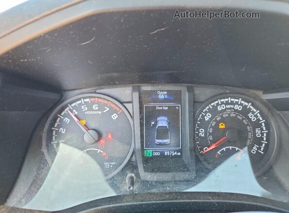 5TFRX5GN8KX146352 2019 TOYOTA TACOMA White Instrument cluster view