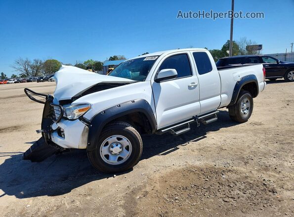 5TFRX5GN8KX146352 2019 TOYOTA TACOMA White Front left