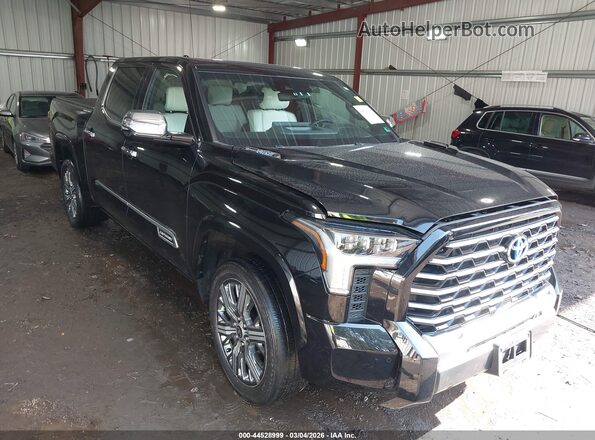5TFVC5DB2PX026333 2023 TOYOTA TUNDRA HYBRID Black Առջևի աջ
