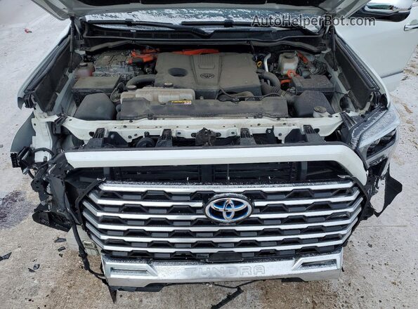 5TFVC5DB5NX009555 2022 TOYOTA TUNDRA Белый Вид задней части салона