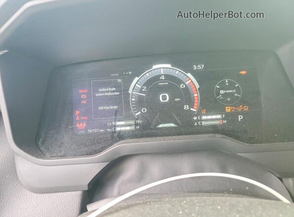 5TFWA5DB0TX349042 2026 TOYOTA LIMITED Белый Вид щитка приборов
