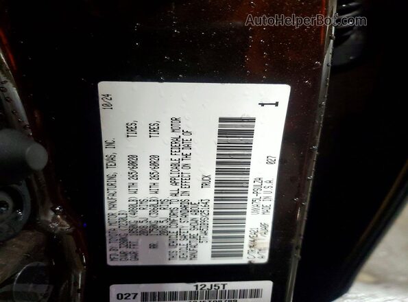 5TFWA5DB9SX251643 2025 TOYOTA LIMITED Коричневый Вид подкапотного пространства