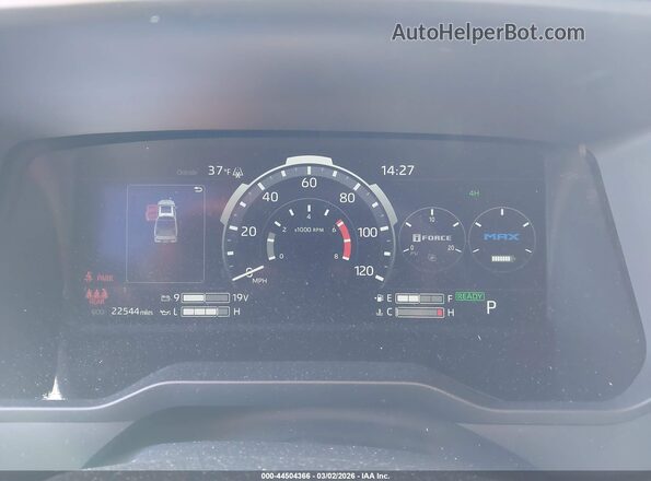 5TFWC5DB3RX042032 2024 TOYOTA TUNDRA HYBRID Серый Вид задних сидений