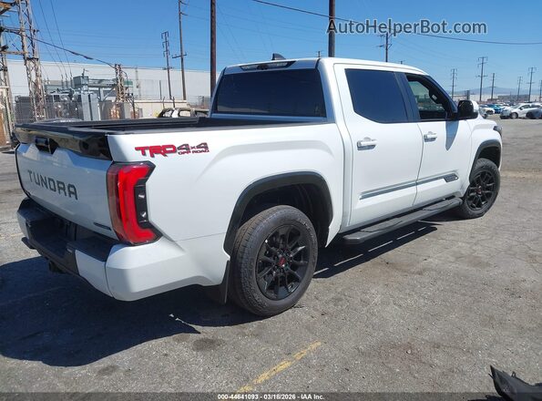 5TFWC5DB4SX098471 2025 TOYOTA TUNDRA HYBRID Белый Задняя правая четверть
