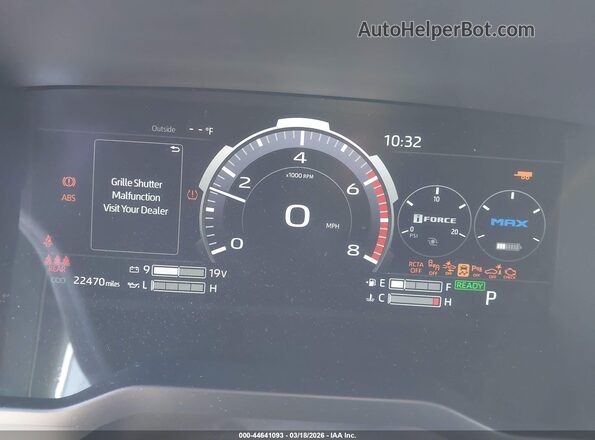 5TFWC5DB4SX098471 2025 TOYOTA TUNDRA HYBRID Белый Вид задних сидений