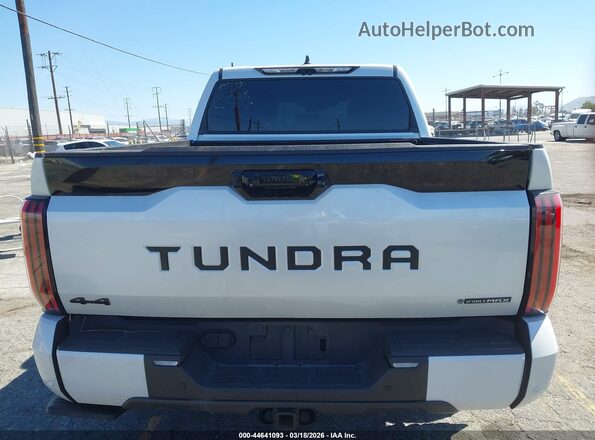 5TFWC5DB4SX098471 2025 TOYOTA TUNDRA HYBRID Белый 