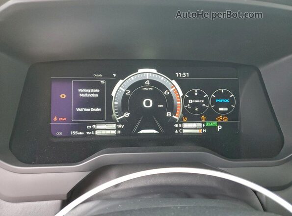 5TFWC5DB7TX118911 2026 TOYOTA TUNDRA Серый Вид щитка приборов