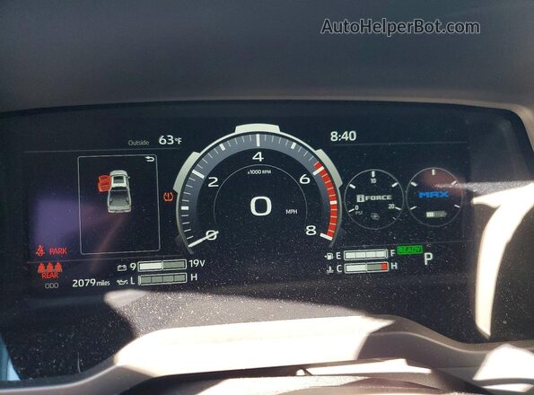 5TFWC5DB7TX121260 2026 TOYOTA LIMITED Серый Вид щитка приборов