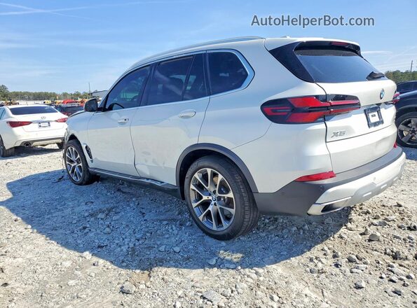 5UX13EU07R9U34264 2024 BMW X5 White Tył lewy