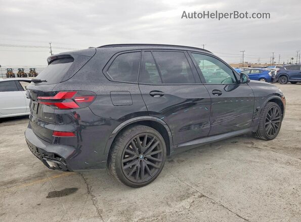 5UX13EU07T9027245 2026 BMW X5 Black უკანა მარჯვენა