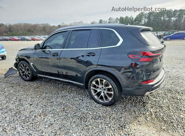 5UX13EU0XS9X72442 2025 BMW X5 Черный Задняя левая четверть