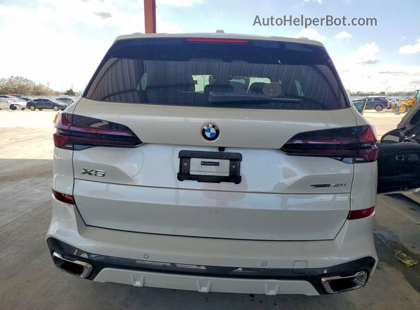 5UX13EU0XT9179844 2026 BMW X5 Белый Вид сзади