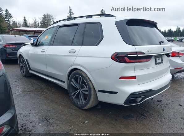 5UX23EM01P9P81669 2023 BMW X7 White უკანა მარცხენა