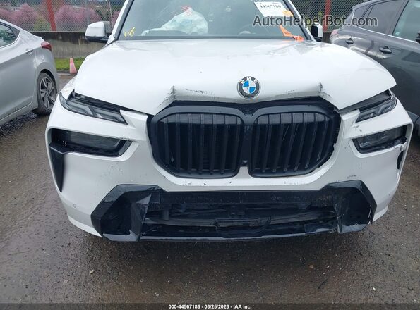 5UX23EM01P9P81669 2023 BMW X7 White წინა ხედი