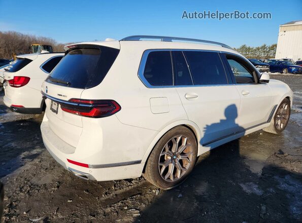 5UX23EM02S9W23009 2025 BMW X7 White Задня права чверть